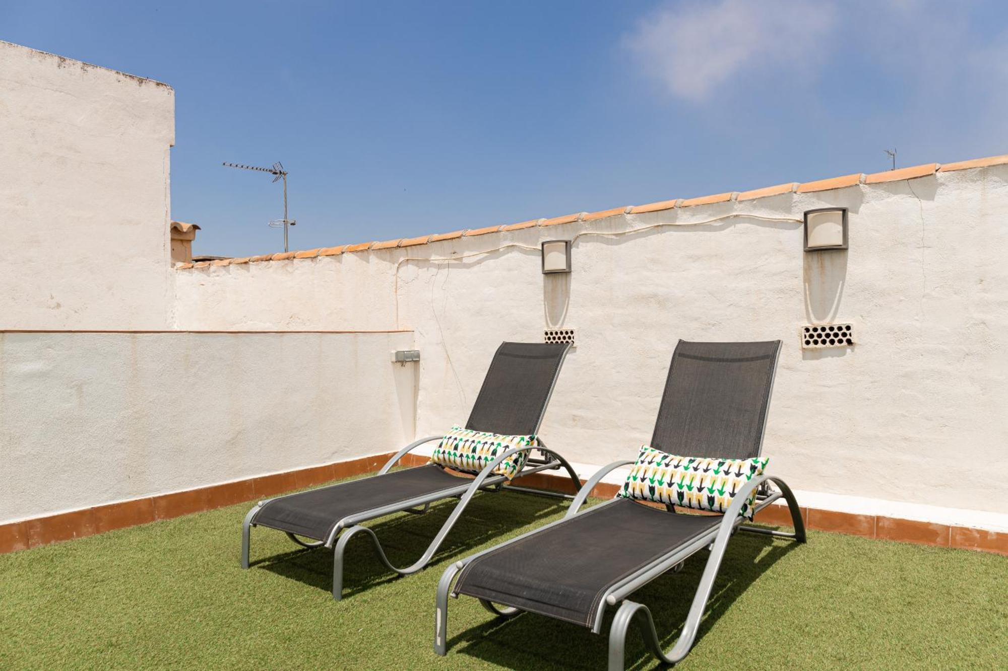 Apartmán C103 - Sunny Terrace, Old Town Views Màlaga Exteriér fotografie